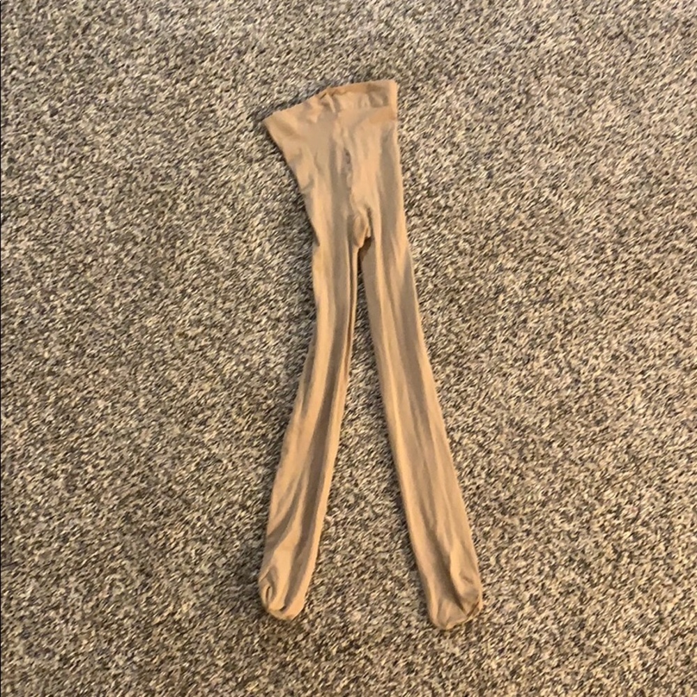 Tan dance tights